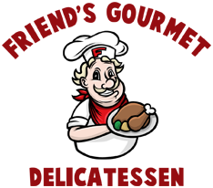Friend’s Gourmet Deli located in Bellerose, NY Logo